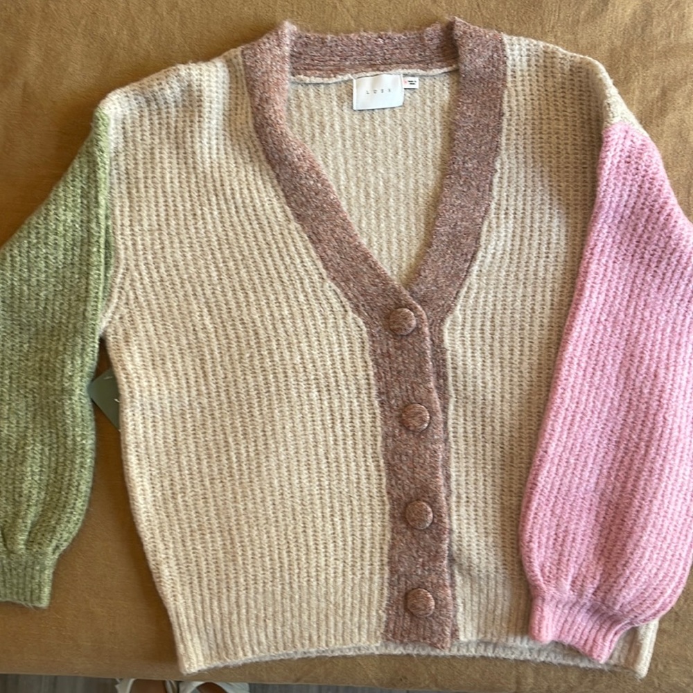Color block Cardigan